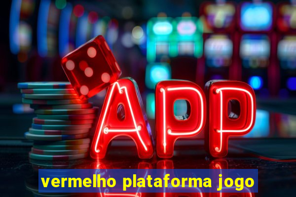 vermelho plataforma jogo